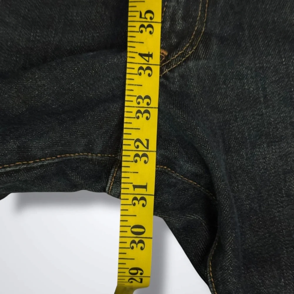 Polo Ralph Lauren Jeans Mens 36 X 30 Slim Straight Blue Denim Y2K Dark Wash
